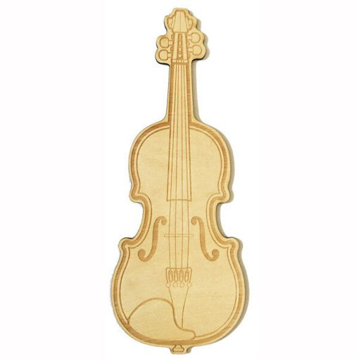 Picture of VIOLIN WOODEN BOOKMARK